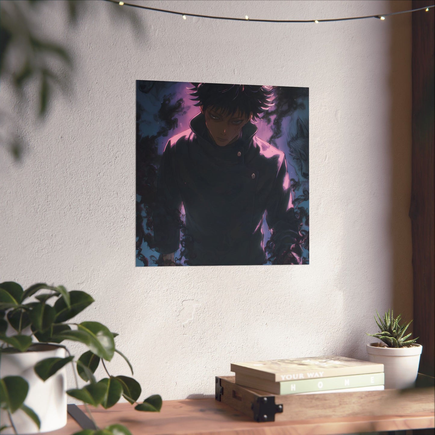 Megumi Fushiguro, Jujutsu Kaisen Anime Matte Vertical Poster Wall Art