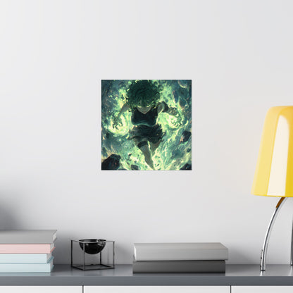 Tornado Of Terror Tatsumaki, One Punch Man Anime Matte Vertical Poster Wall Art
