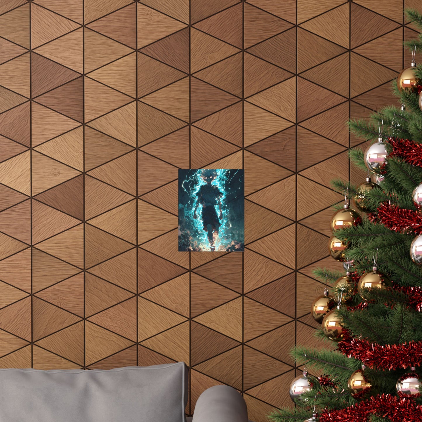 Killua Zoldyck Godspeed, Hunter X Hunter Anime Matte Vertical Poster Wall Art