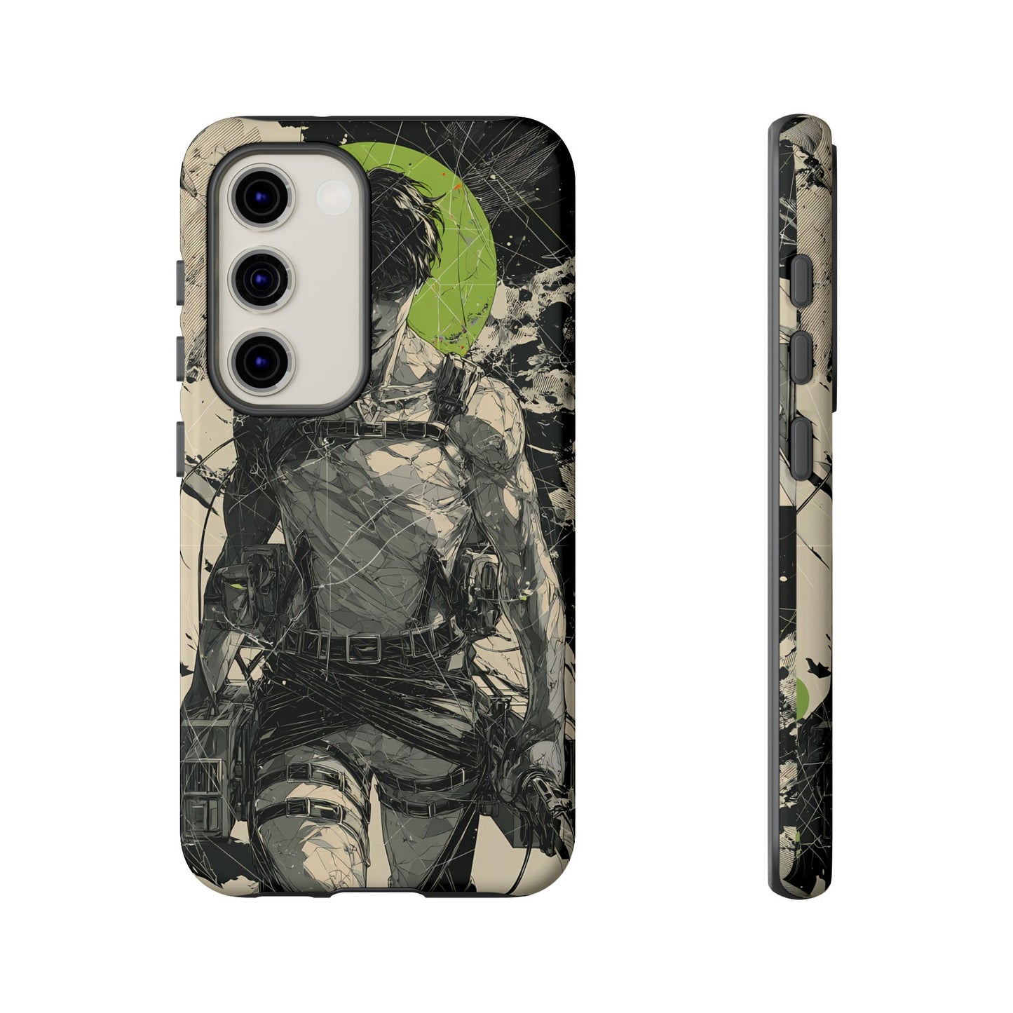 Captain Levi Ackerman, Attack On Titan Anime-Inspired Phone Case: Tough Cases, Phone Cover