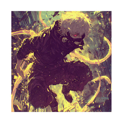 Tokyo Ghoul One Eyed Ghoul Kaneki Ken Anime Fan Art Matte Vertical Poster Wall Art