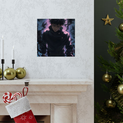 Megumi Fushiguro, Jujutsu Kaisen Anime Matte Vertical Poster Wall Art