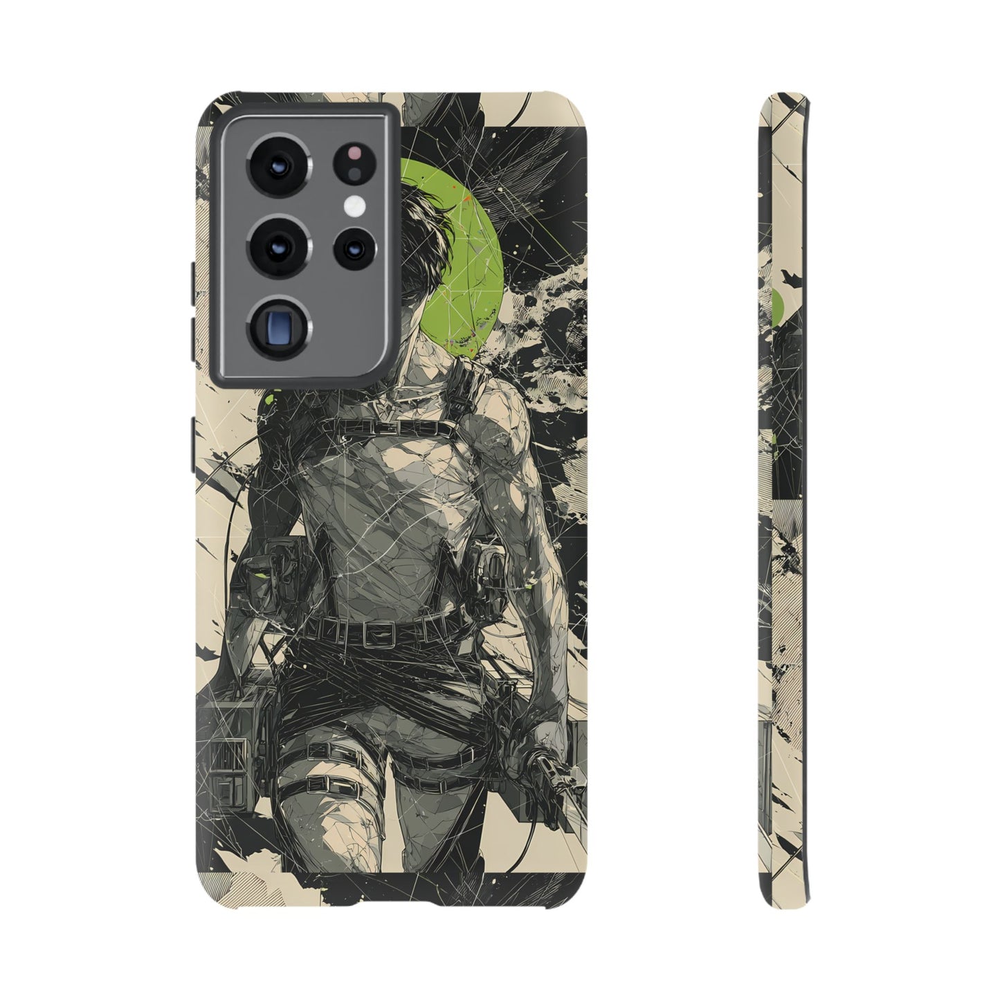 Captain Levi Ackerman, Attack On Titan Anime-Inspired Phone Case: Tough Cases, Phone Cover