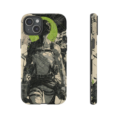 Captain Levi Ackerman, Attack On Titan Anime-Inspired Phone Case: Tough Cases, Phone Cover