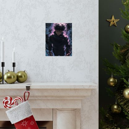 Megumi Fushiguro, Jujutsu Kaisen Anime Matte Vertical Poster Wall Art