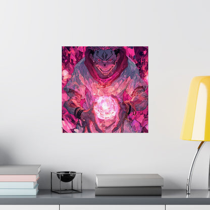 Ryomen Sukuna, Jujutsu Kaisen Anime Matte Vertical Poster Wall Art