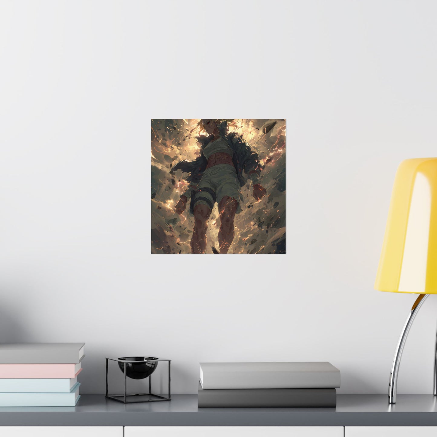 Tsunade Senju, Naruto Shippuden Anime Fan Art Matte Vertical Poster Wall Art