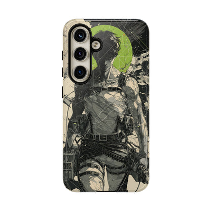 Captain Levi Ackerman, Attack On Titan Anime-Inspired Phone Case: Tough Cases, Phone Cover