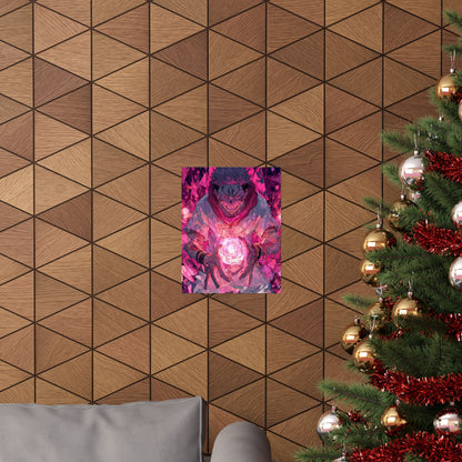 Ryomen Sukuna, Jujutsu Kaisen Anime Matte Vertical Poster Wall Art