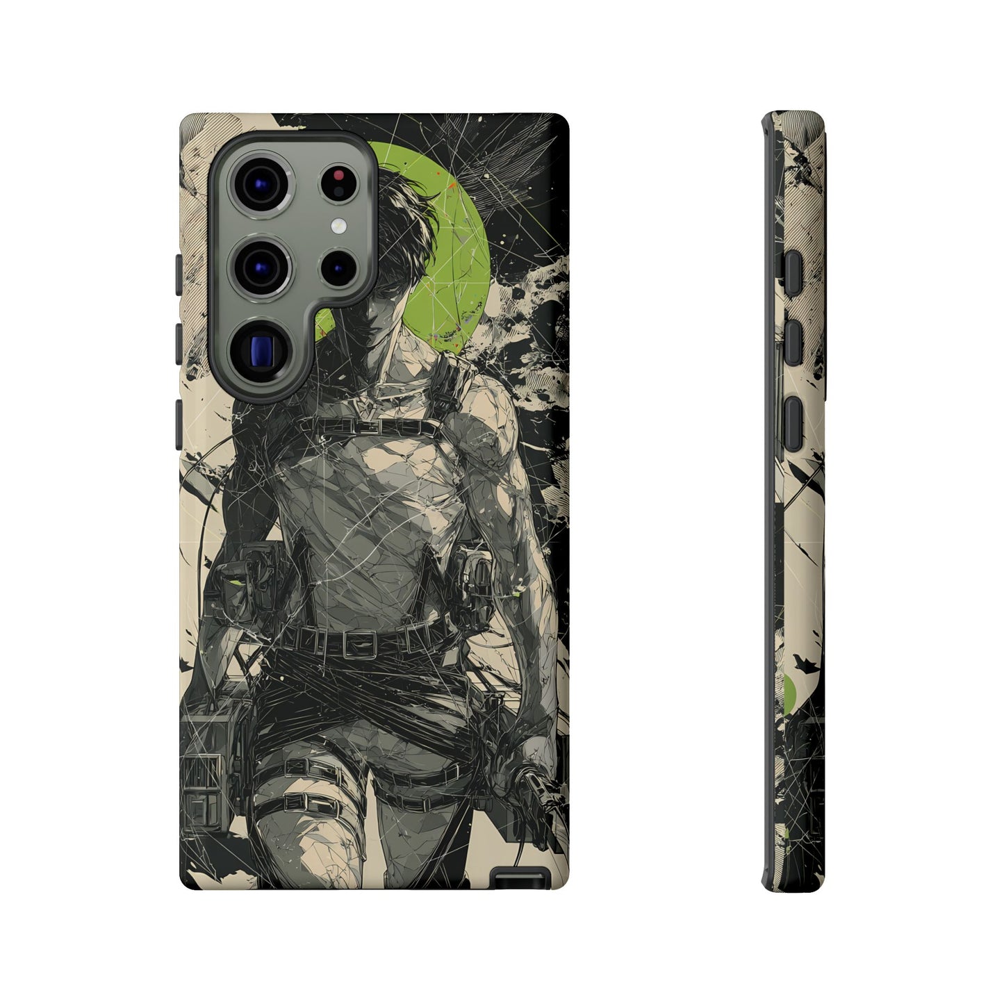 Captain Levi Ackerman, Attack On Titan Anime-Inspired Phone Case: Tough Cases, Phone Cover