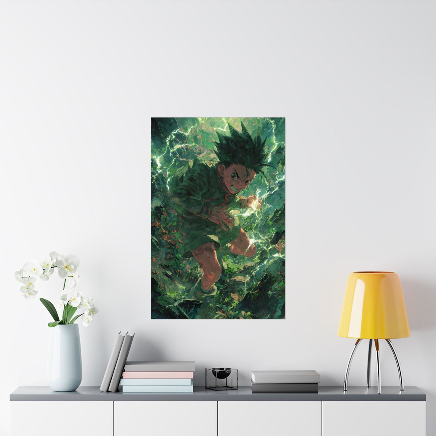 Gon Freecss, Hunter X Hunter Anime Matte Vertical Poster Wall Art