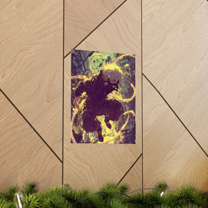Tokyo Ghoul One Eyed Ghoul Kaneki Ken Anime Fan Art Matte Vertical Poster Wall Art