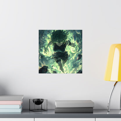 Tornado Of Terror Tatsumaki, One Punch Man Anime Matte Vertical Poster Wall Art