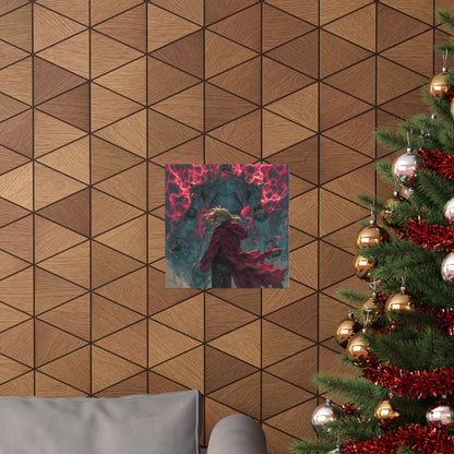 Edward and Alphonse Elric, Fullmetal Alchemist Brotherhood Anime Matte Vertical Poster Wall Art