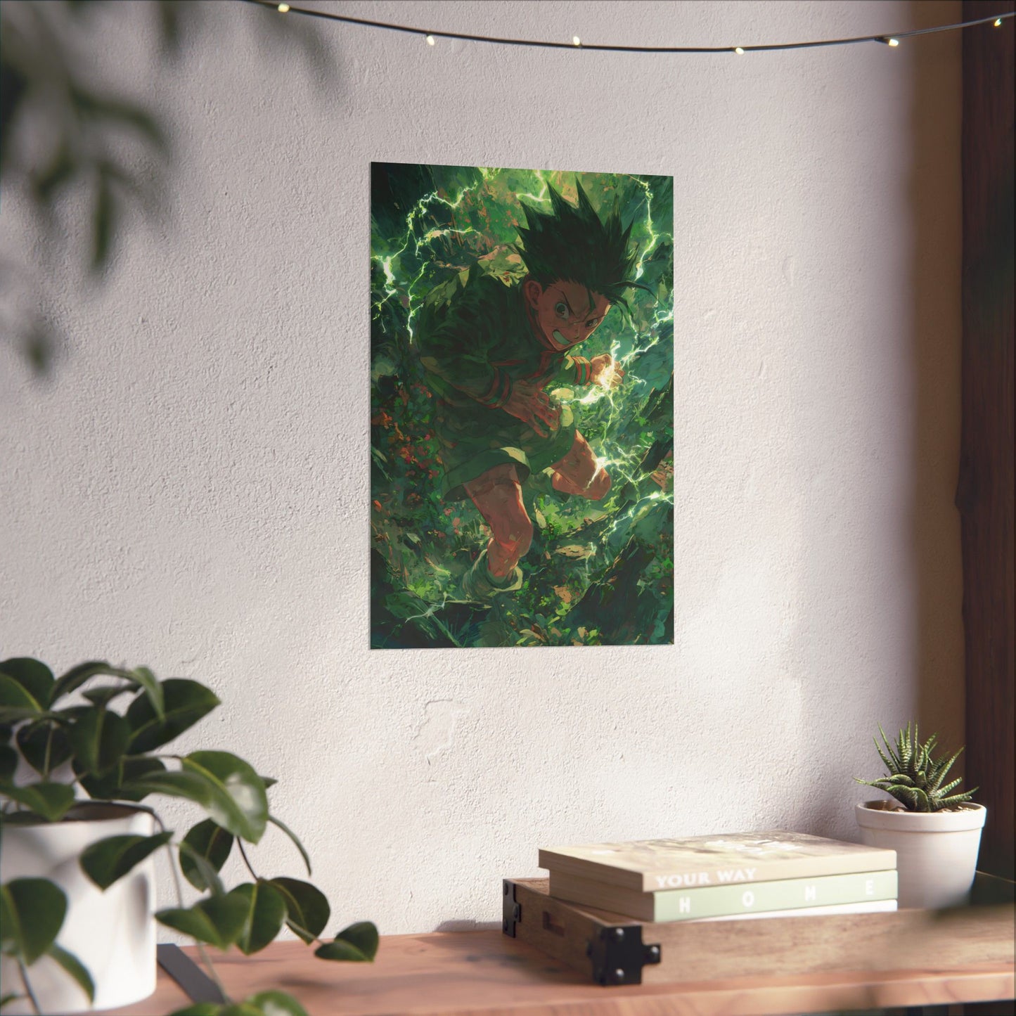 Gon Freecss, Hunter X Hunter Anime Matte Vertical Poster Wall Art