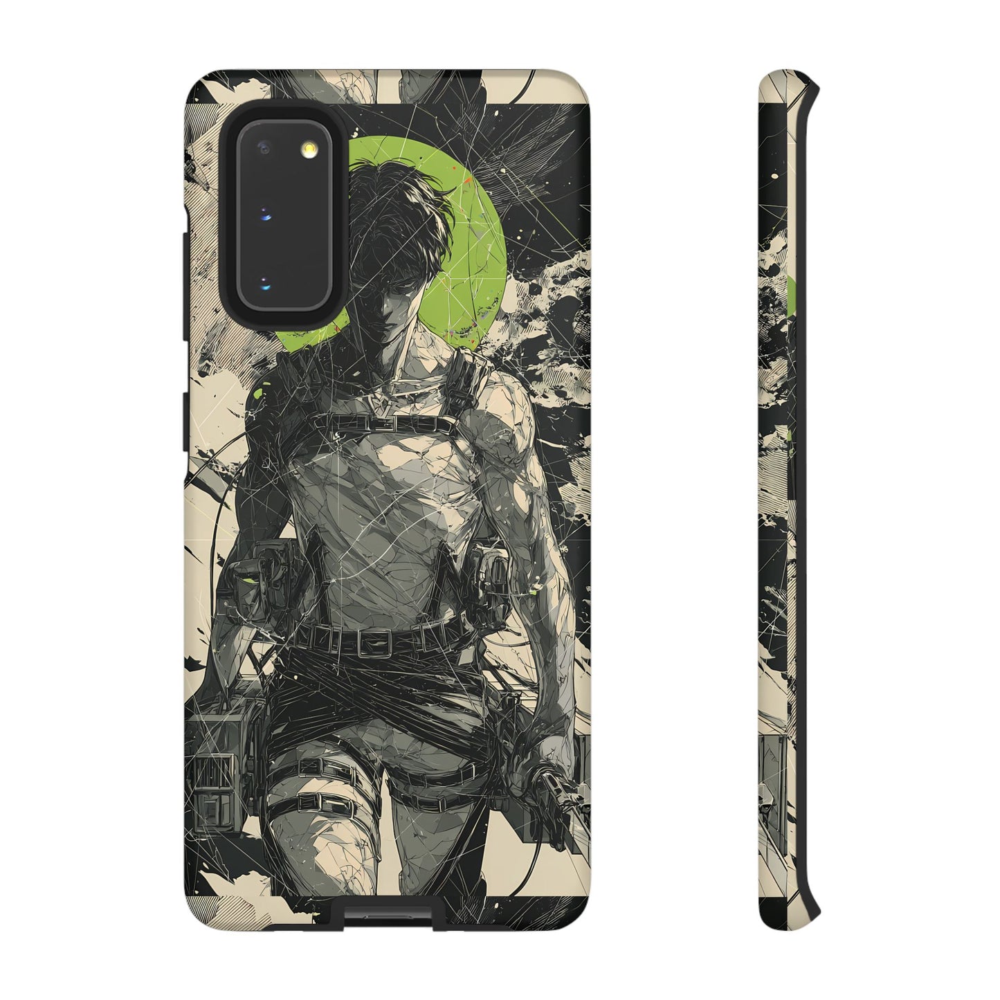 Captain Levi Ackerman, Attack On Titan Anime-Inspired Phone Case: Tough Cases, Phone Cover