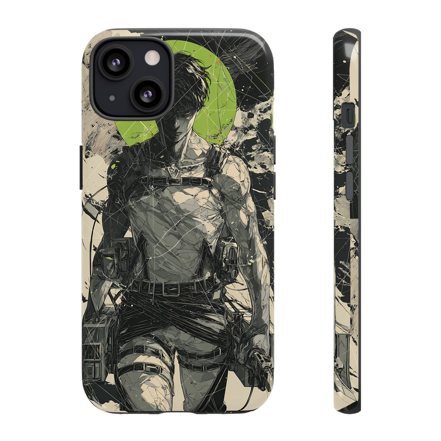 Captain Levi Ackerman, Attack On Titan Anime-Inspired Phone Case: Tough Cases, Phone Cover