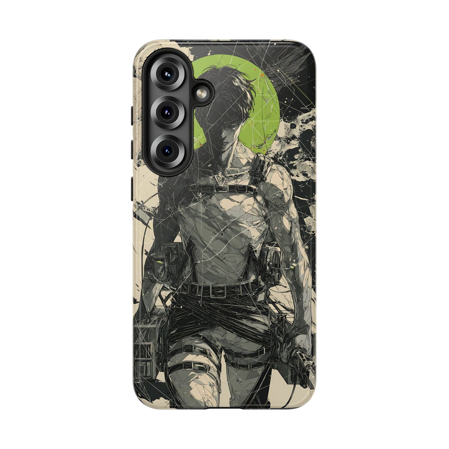 Captain Levi Ackerman, Attack On Titan Anime-Inspired Phone Case: Tough Cases, Phone Cover