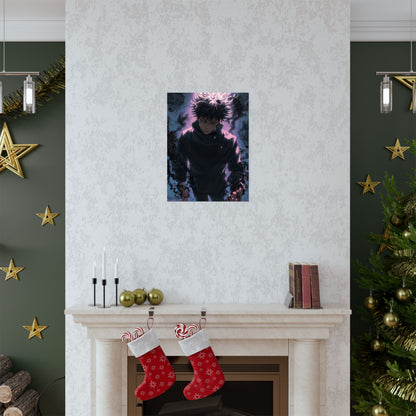 Megumi Fushiguro, Jujutsu Kaisen Anime Matte Vertical Poster Wall Art