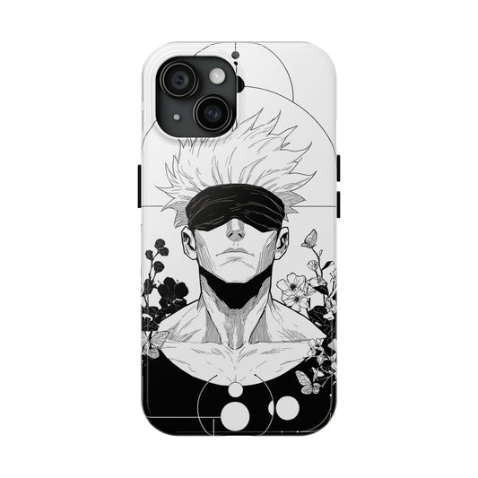 Gojo Satoru Jujutsu Kaisen Stylish Gamer Phone Case, Tough Case for Protection, Anime Lover Gift