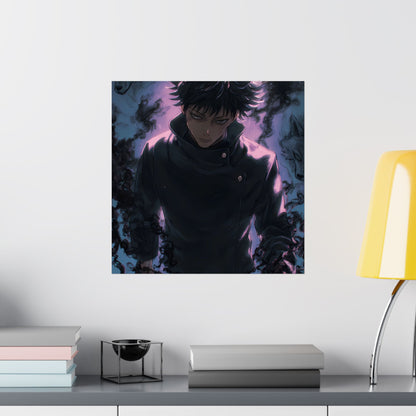 Megumi Fushiguro, Jujutsu Kaisen Anime Matte Vertical Poster Wall Art