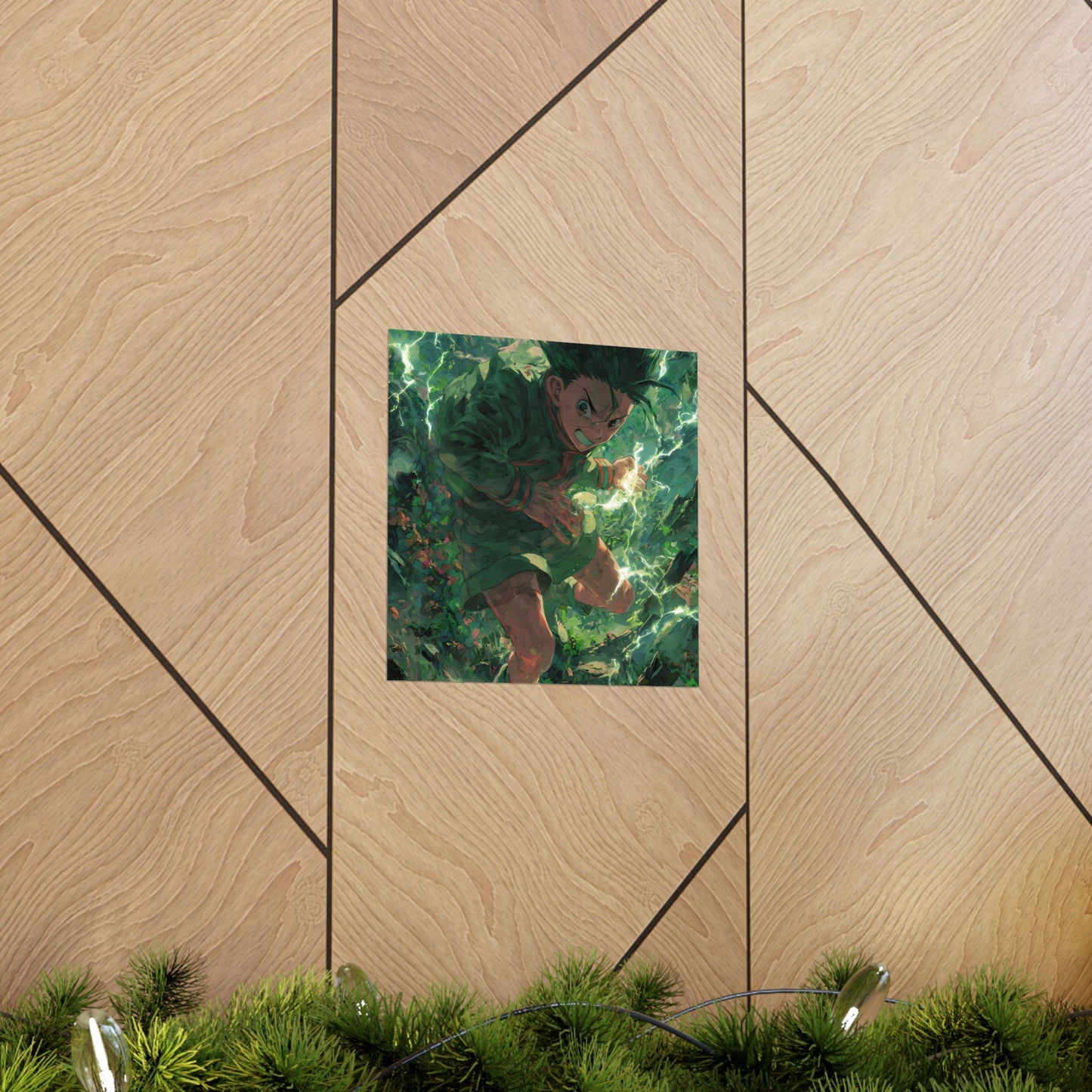 Gon Freecss, Hunter X Hunter Anime Matte Vertical Poster Wall Art