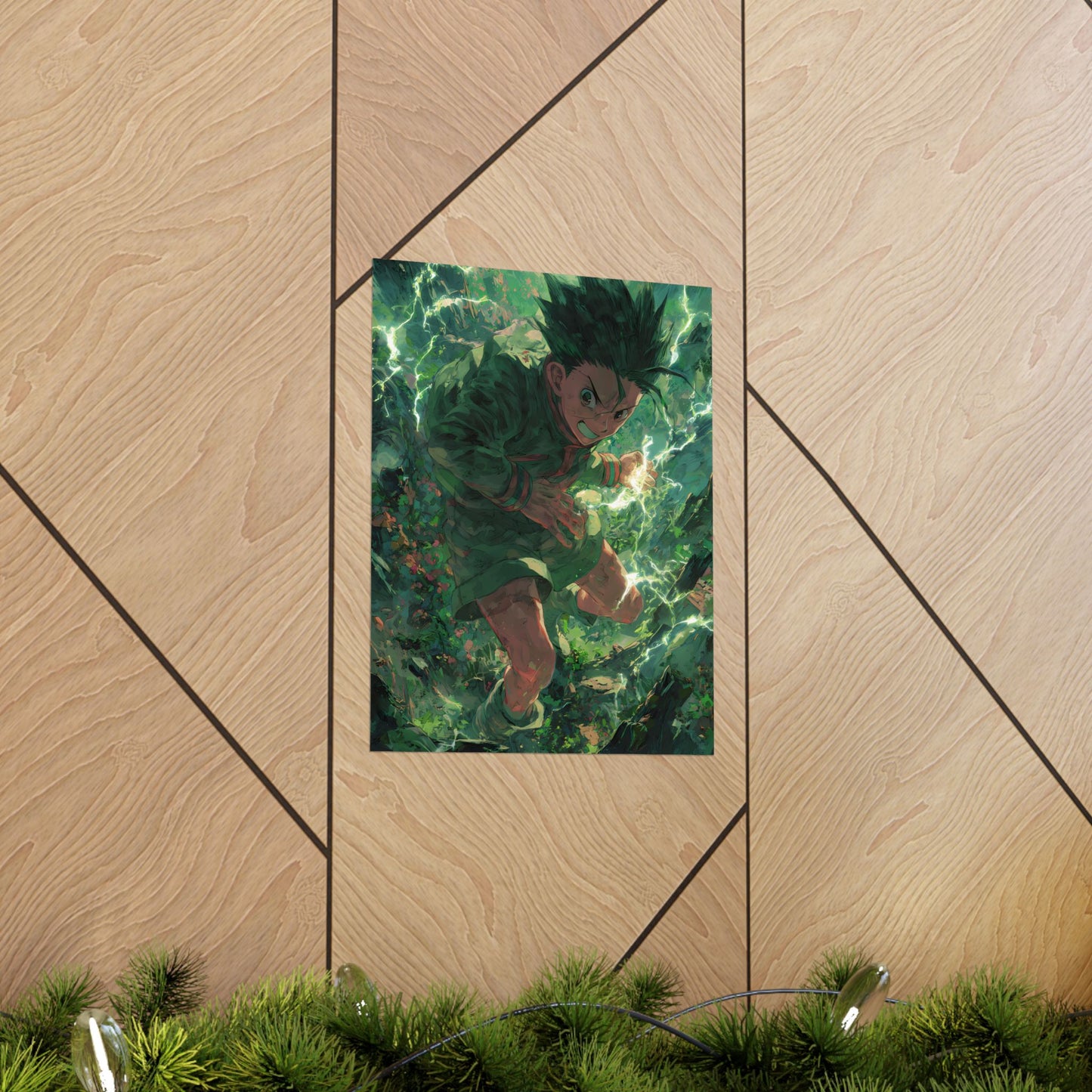 Gon Freecss, Hunter X Hunter Anime Matte Vertical Poster Wall Art