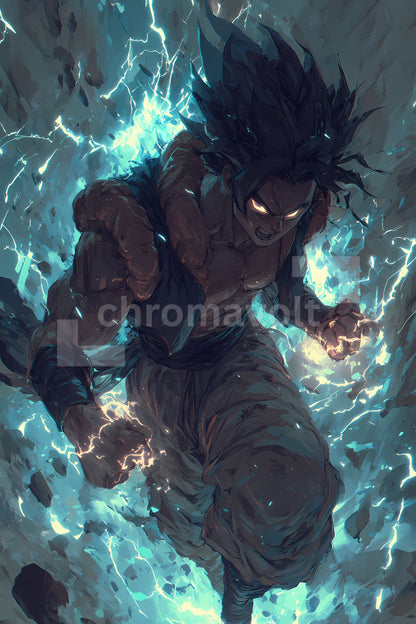 Dragon Ball Super, DBZ Anime Posters, Matte Vertical Poster Wall Art