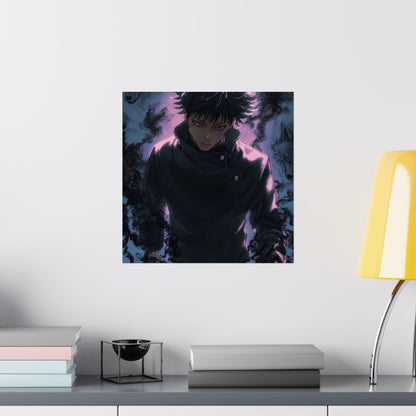 Megumi Fushiguro, Jujutsu Kaisen Anime Matte Vertical Poster Wall Art