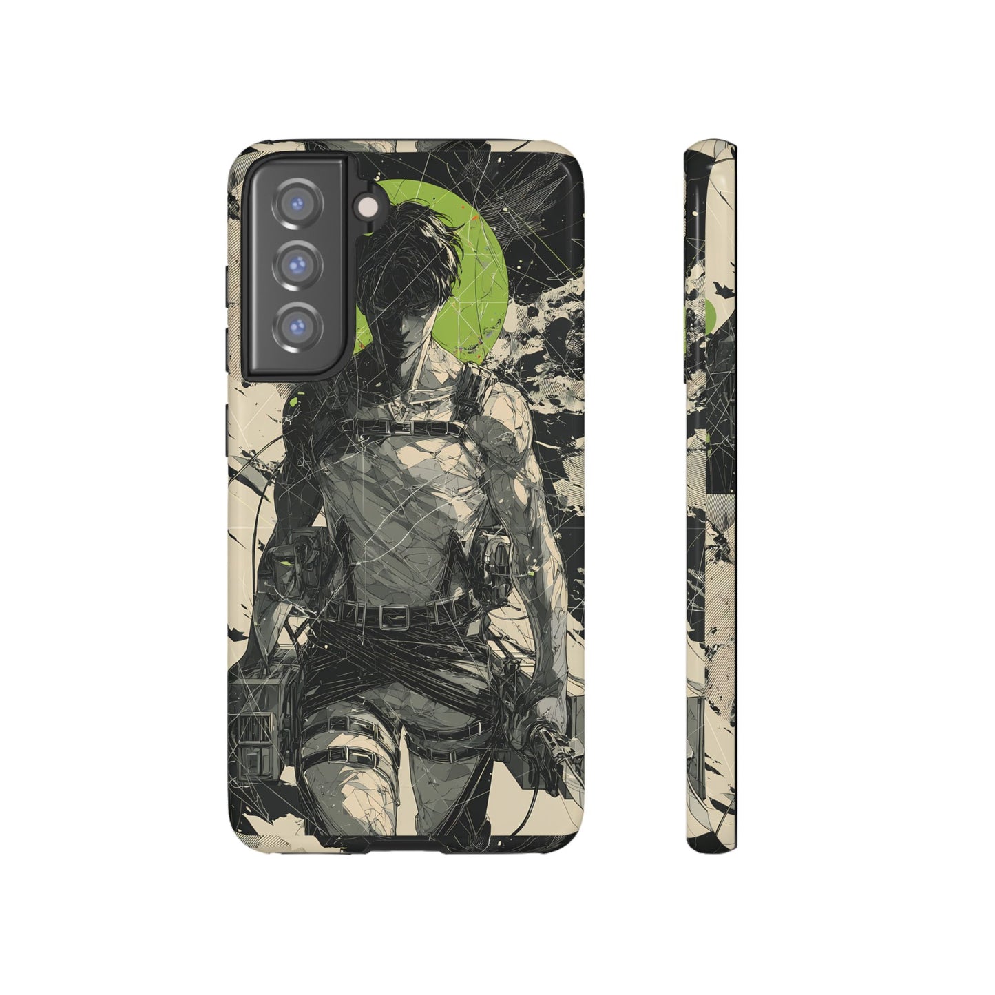 Captain Levi Ackerman, Attack On Titan Anime-Inspired Phone Case: Tough Cases, Phone Cover
