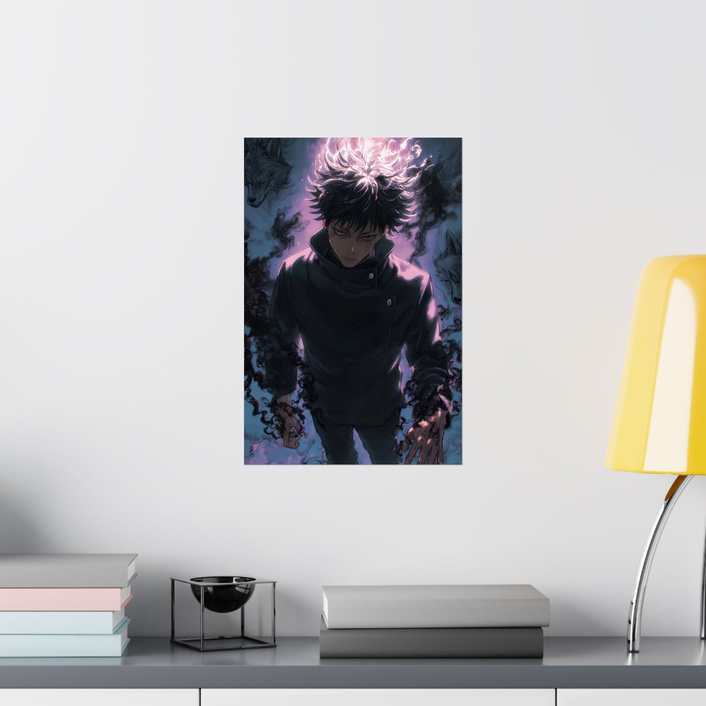 Megumi Fushiguro, Jujutsu Kaisen Anime Matte Vertical Poster Wall Art