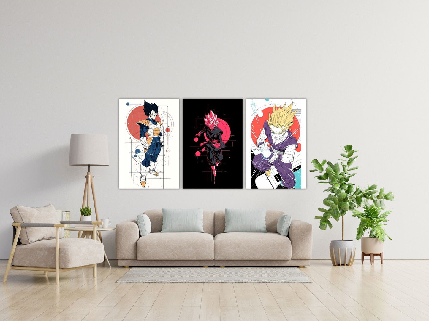 Dragon Ball Anime Posters, Matte Vertical Poster Wall Art 24 in x 36 in