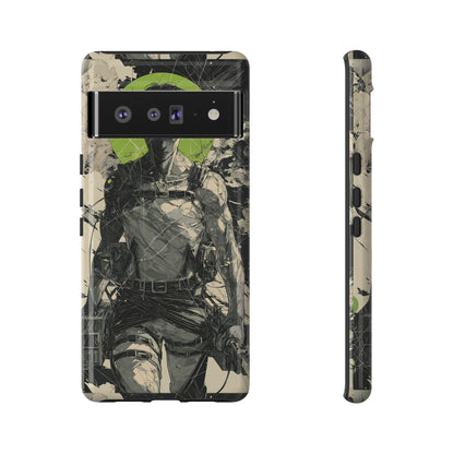 Captain Levi Ackerman, Attack On Titan Anime-Inspired Phone Case: Tough Cases, Phone Cover