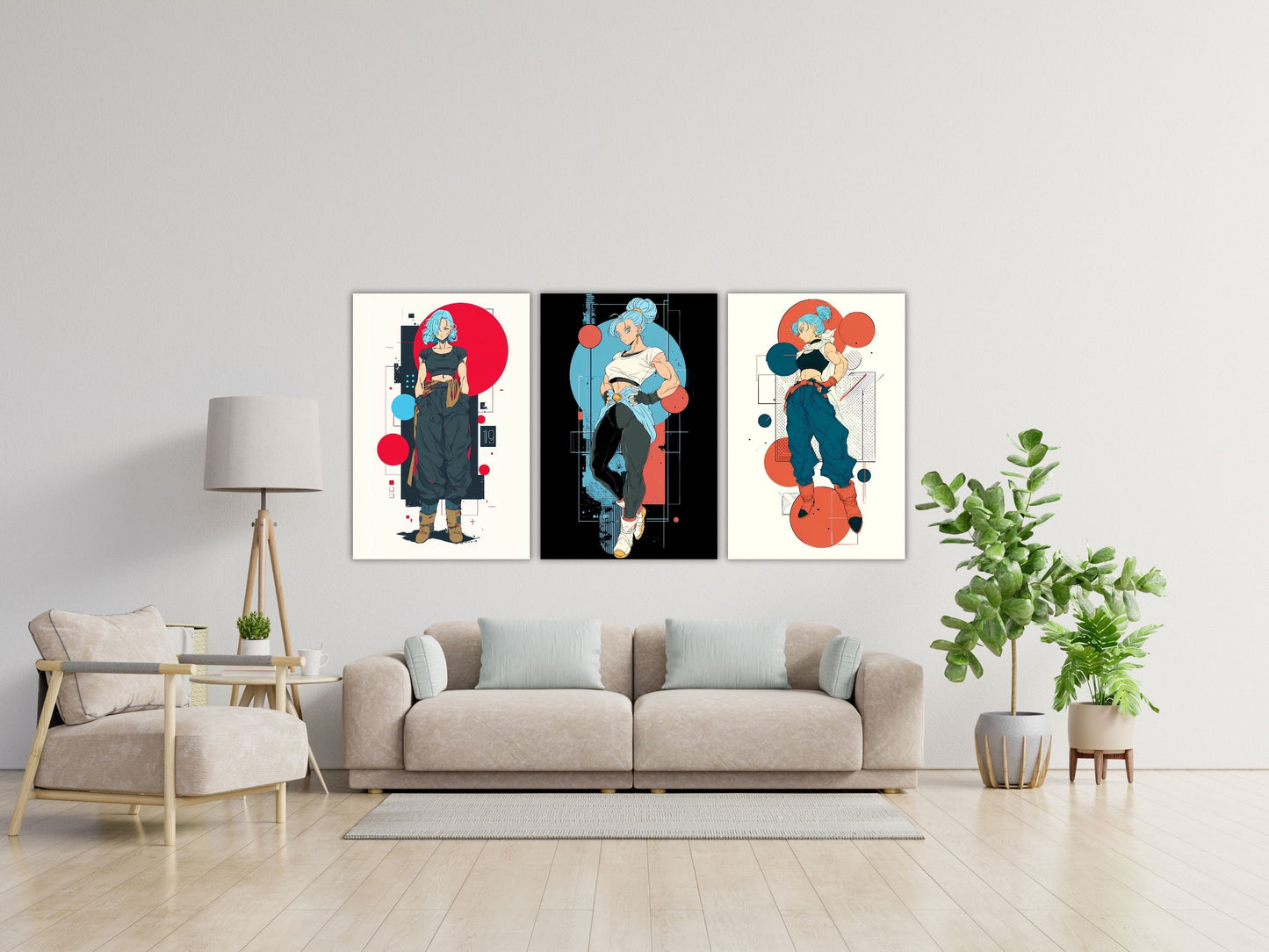 Dragon Ball Anime Posters, Matte Vertical Poster Wall Art 24 in x 36 in