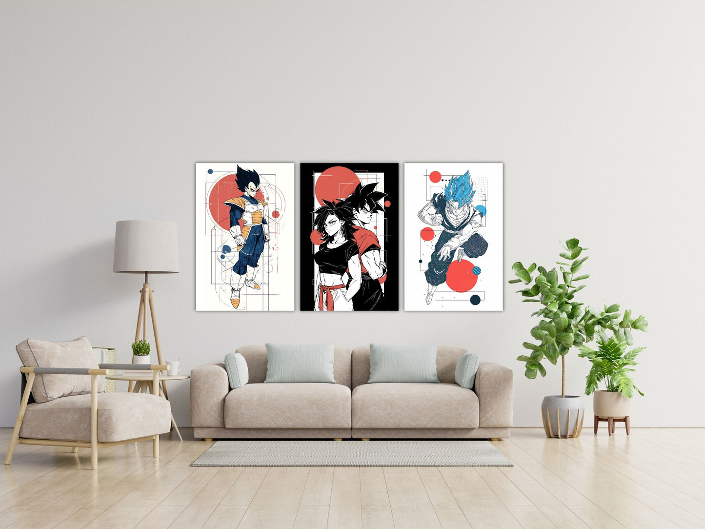 Dragon Ball Anime Posters, Matte Vertical Poster Wall Art 24 in x 36 in