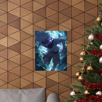 Killua Zoldyck, Hunter X Hunter Anime Matte Vertical Poster Wall Art