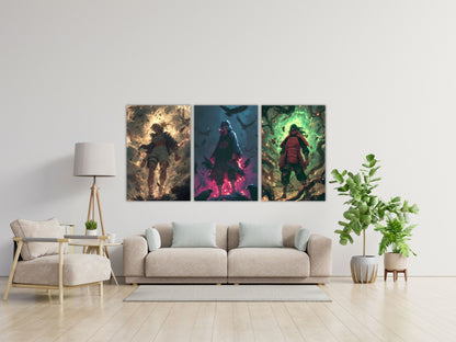 Naruto Shippuden Anime Posters, Matte Vertical Poster Wall Art