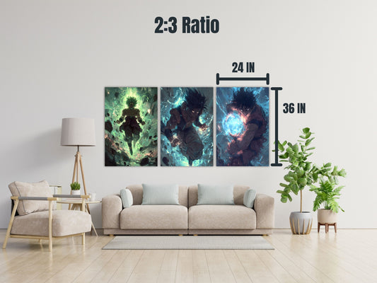 Dragon Ball Super, DBZ Anime Posters, Matte Vertical Poster Wall Art