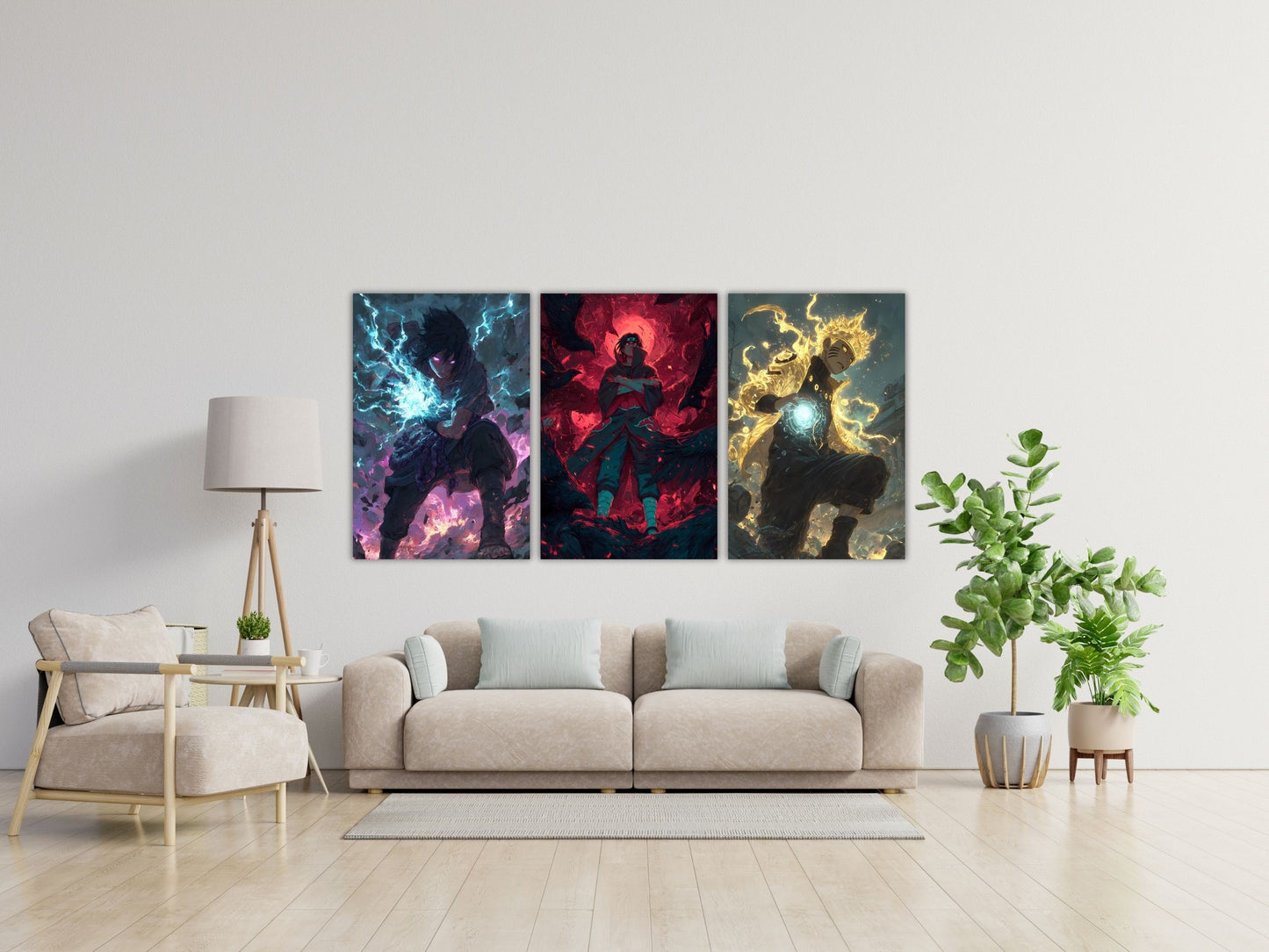 Naruto Shippuden Anime Posters, Matte Vertical Poster Wall Art