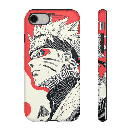 Naruto Uzumaki Sage Mode Senjutsu Naruto Shippuden Anime-Inspired Phone Case: Tough Cases, Phone Cover