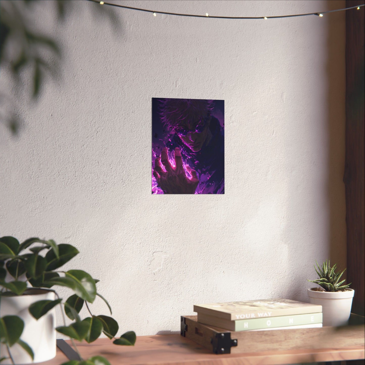 Gojo Satoru, Limitless Power Jujutsu Kaisen Anime Matte Vertical Poster Wall Art