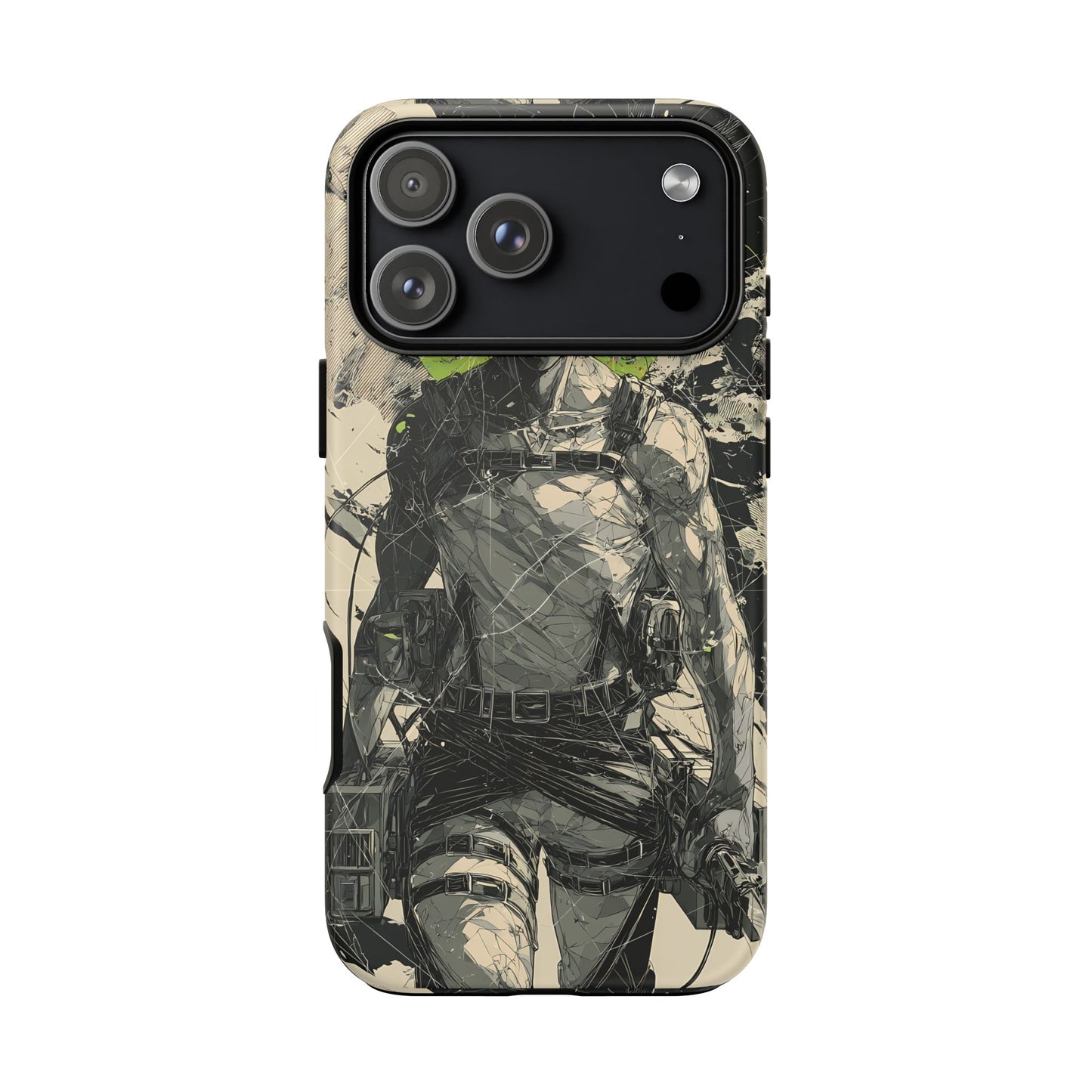 Captain Levi Ackerman, Attack On Titan Anime-Inspired Phone Case: Tough Cases, Phone Cover