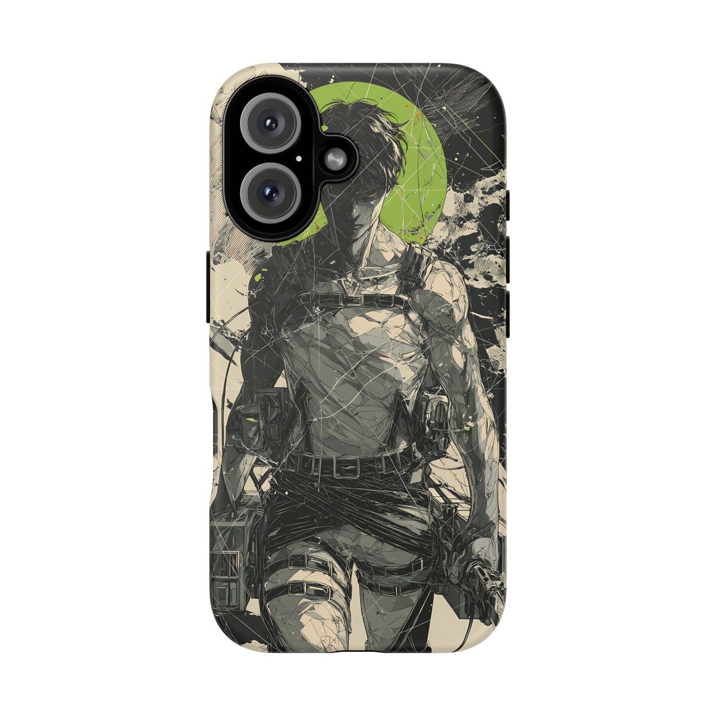 Captain Levi Ackerman, Attack On Titan Anime-Inspired Phone Case: Tough Cases, Phone Cover