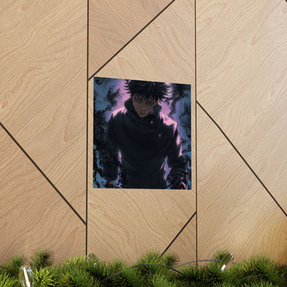 Megumi Fushiguro, Jujutsu Kaisen Anime Matte Vertical Poster Wall Art