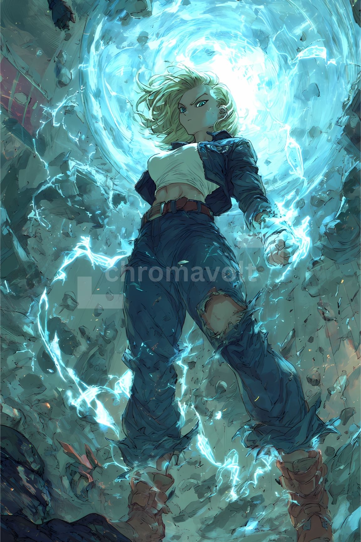 Dragon Ball Anime Posters, Matte Vertical Poster Wall Art 24 in x 36 in