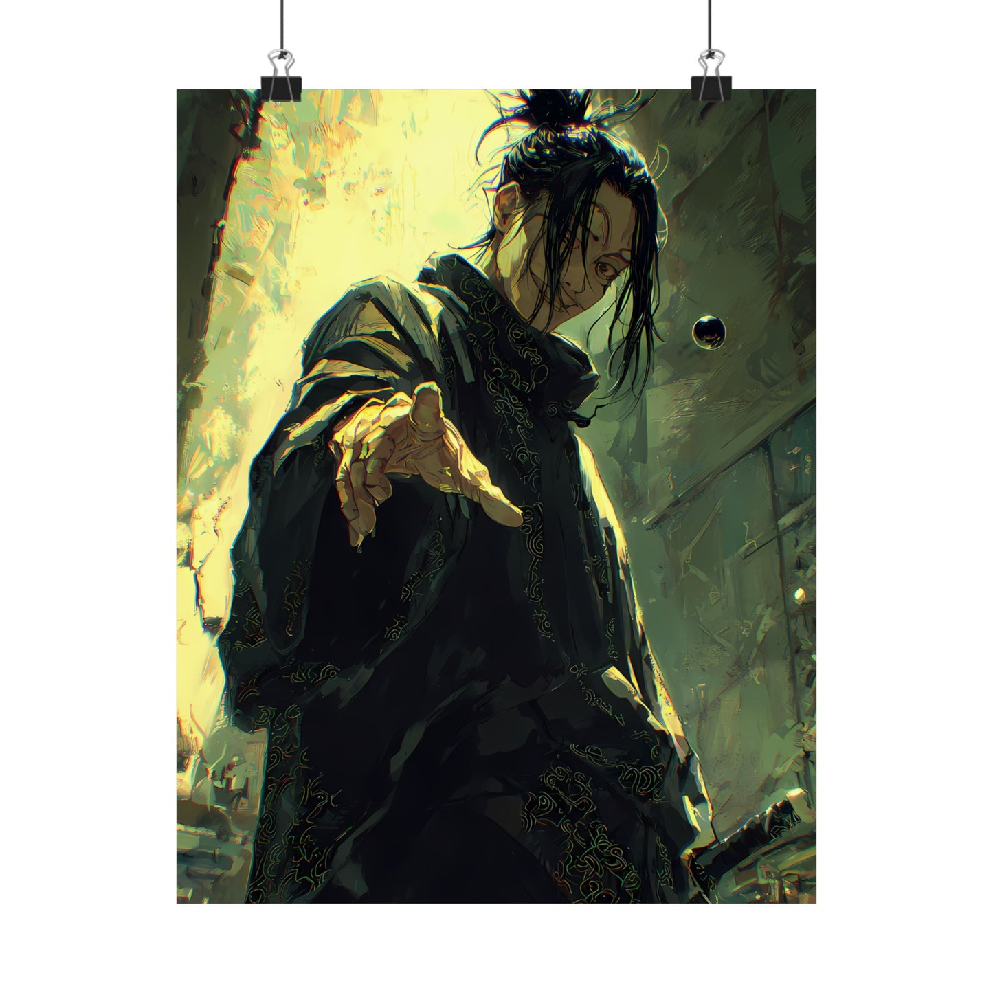 Suguru Geto, Jujutsu Kaisen Anime Matte Vertical Poster Wall Art