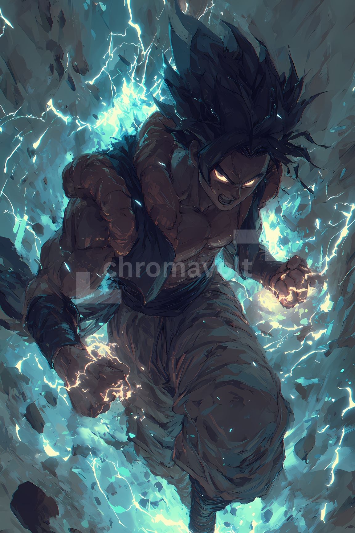 Dragon Ball Anime Posters, Matte Vertical Poster Wall Art 24 in x 36 in