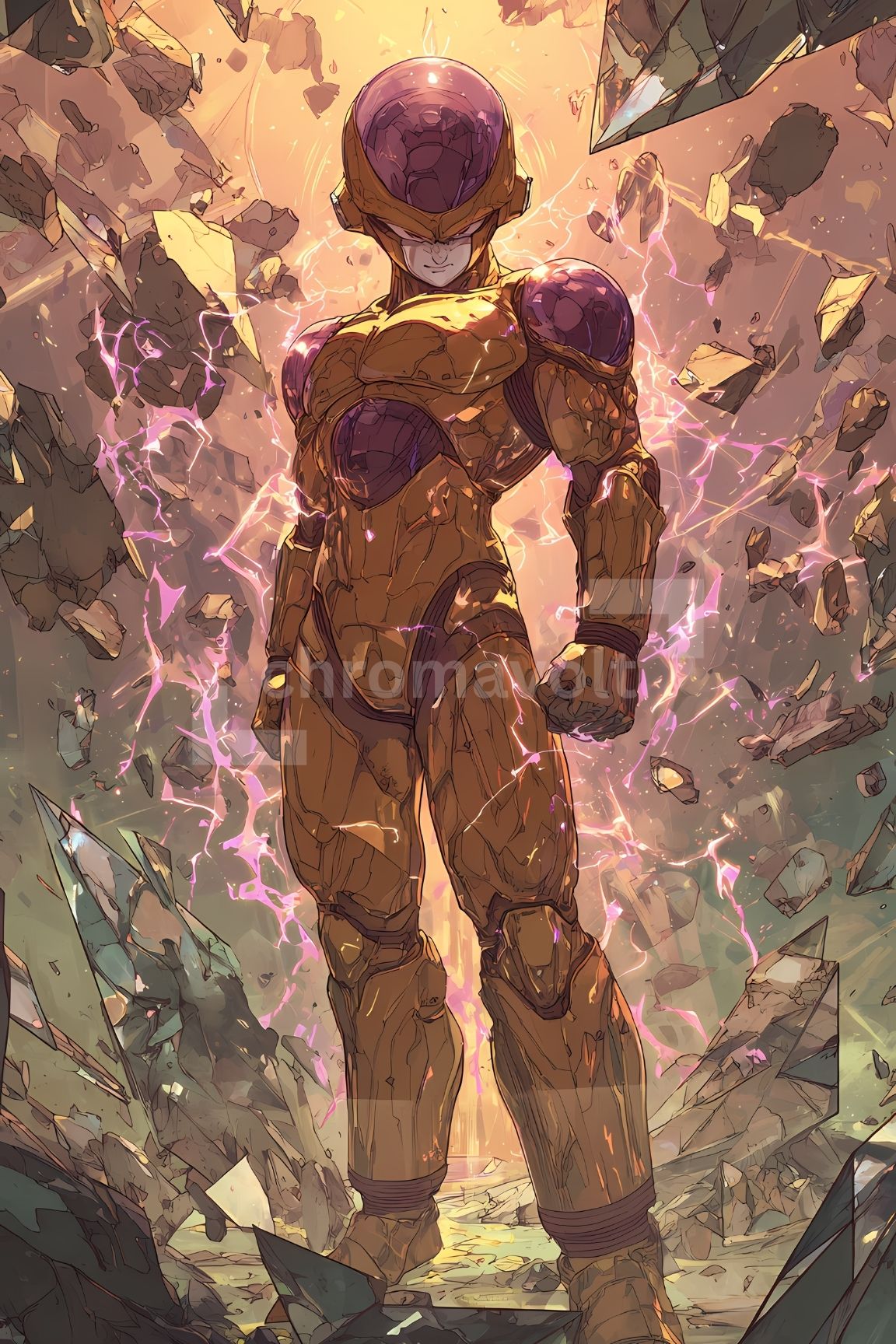 Dragon Ball Anime Posters, Matte Vertical Poster Wall Art 24 in x 36 in