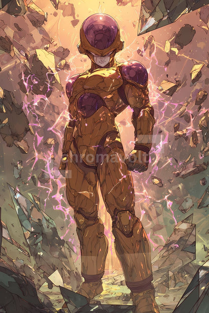 Dragon Ball Anime Posters, Matte Vertical Poster Wall Art 24 in x 36 in