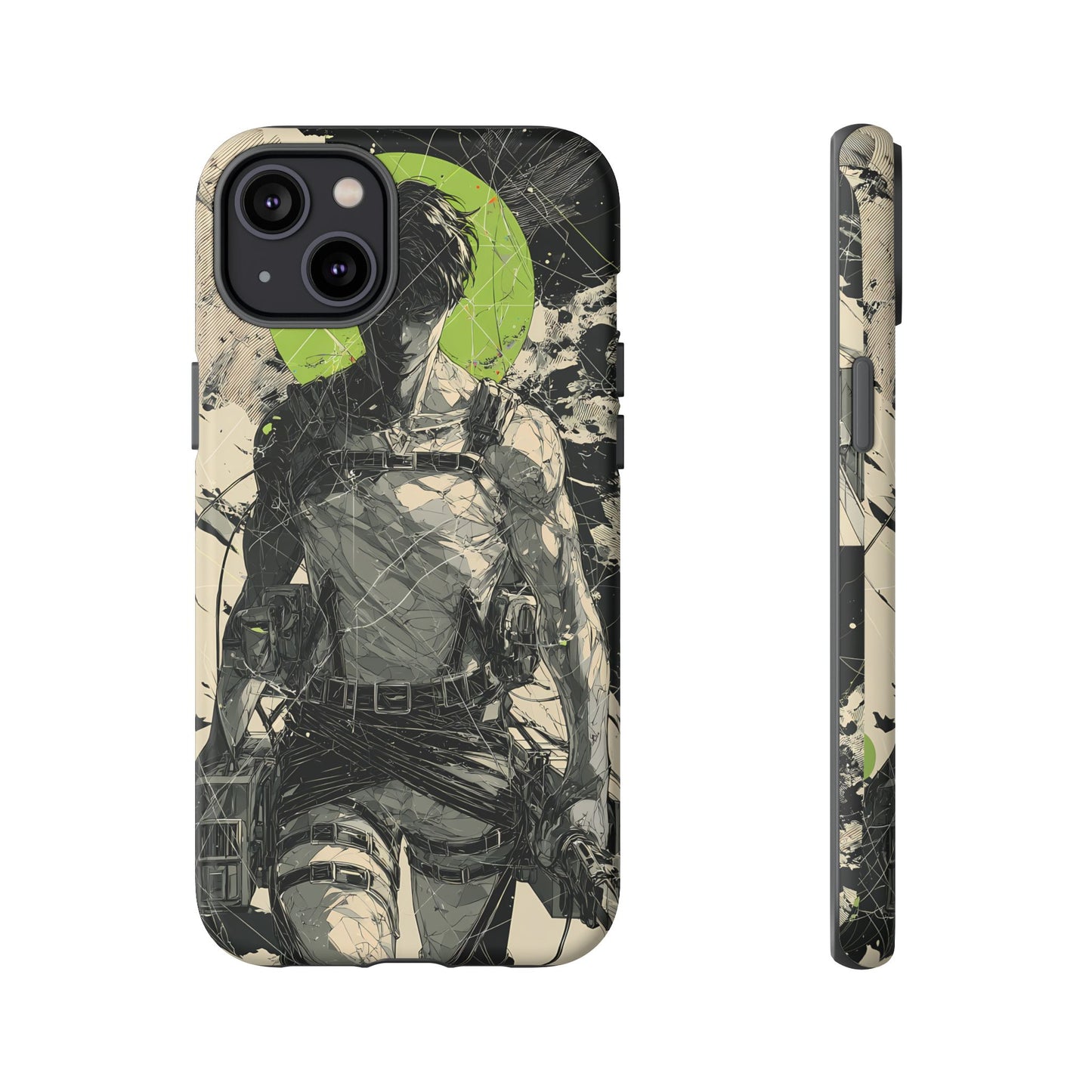 Captain Levi Ackerman, Attack On Titan Anime-Inspired Phone Case: Tough Cases, Phone Cover